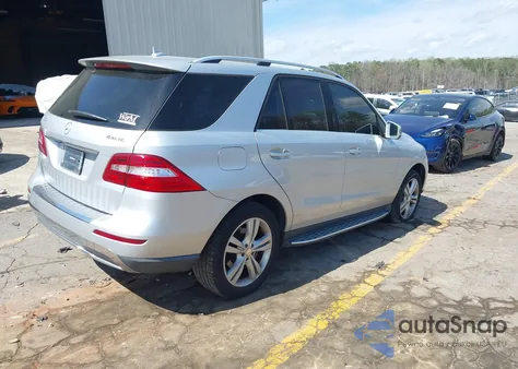 2014 Mercedes-Benz Ml 350 4Matic из США, поврежденный, VIN 4JGDA5HB1EA296208